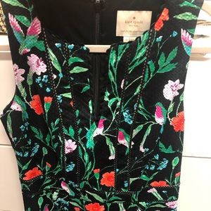 NWT Kate Spade Jardin tile jacquard dress